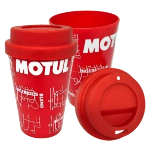 Copo de Café com Tampa de Silicone